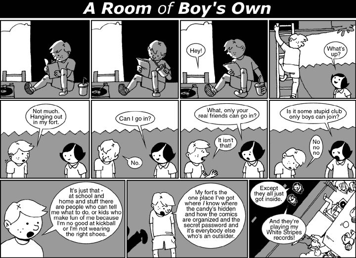 [Cat and Girl: A Room of Boy's Own]