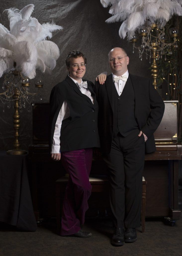 at the 1920's
Great Gatsby themed Netsuite Holiday party in Guelph, Ontario on Friday, November 25, 2016. Photo by Peter
Power